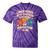 Lunch Boxes With Stickers Lunch Box Nostalgia Retro Tie-Dye T-Shirts Purple Tie-Dye