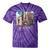 Making Memories In Paris Photo Nostalgia Travel Humor Tie-Dye T-Shirts Purple Tie-Dye