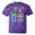 I Have No Idea What This Is Retro 70's 80's 90's Nostalgia Premium Tri-Blend Tie-Dye T-Shirts Purple Tie-Dye