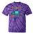 No Wi-Fi No Problem – Retro Dial Up Tech Nostalgia Premium Tri-Blend Tie-Dye T-Shirts Purple Tie-Dye