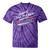 Nostalgia 80s Duck Goose Distressed Tie-Dye T-Shirts Purple Tie-Dye