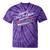 Nostalgia 80s Duck Goose Distressed Tie-Dye T-Shirts Purple Tie-Dye