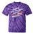Nostalgia 90s Duck Goose Premium Tri-Blend Tie-Dye T-Shirts Purple Tie-Dye