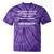 Nostalgia Humor Slam Phone Hang Up Premium Tri-Blend Tie-Dye T-Shirts Purple Tie-Dye