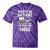Please Be Patient I'm From The 1900s Retro Premium Tri-Blend Tie-Dye T-Shirts Purple Tie-Dye