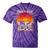 Please Be Patient I'm From The 1900s Sunset Vintage Wagon Tie-Dye T-Shirts Purple Tie-Dye