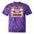 Please Be Patient With Me I'm From The 1900s Vintage Dad Premium Tie-Dye T-Shirts Purple Tie-Dye