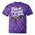 Please Be Patient I'm From The 1900s Vintage Tech Graphic Tie-Dye T-Shirts Purple Tie-Dye
