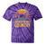 Raised On 90’s Country Horse Retro Nostalgia Western Music Tie-Dye T-Shirts Purple Tie-Dye
