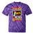 Raised By Television Corrupted By Memes Internet Nostalgia Tie-Dye T-Shirts Purple Tie-Dye