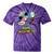 Rare Aesthetic Retro Nostalgia Y2K Vibes Tie-Dye T-Shirts Purple Tie-Dye