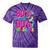 Retro 1980s 80's Baby 1990s 90's Made Me Nostalgia Vibes Premium Tri-Blend Tie-Dye T-Shirts Purple Tie-Dye