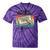 Retro Cassette Case 70s Vintage Music Analog Nostalgia Tie-Dye T-Shirts Purple Tie-Dye