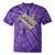 Retro Cassette And Pencil 80s 90s Nostalgia Music Lover Tie-Dye T-Shirts Purple Tie-Dye