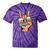 Retro Cassette Tape For 80s & 90s Nostalgia Tie-Dye T-Shirts Purple Tie-Dye