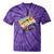 Retro Cassette Tape & Pencil Rewind Nostalgia Party 80s 90s Premium Tie-Dye T-Shirts Purple Tie-Dye