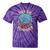 Retro CD Player Never Forget Nostalgia Vintage Tie-Dye T-Shirts Purple Tie-Dye