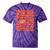 Retro Fast Food Nostalgia Vintage Diner Fries Shakes Burgers Tie-Dye T-Shirts Purple Tie-Dye