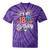 Retro It's My 18th Birthday Boho Nostalgia Women Kids Tie-Dye T-Shirts Purple Tie-Dye