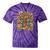 Retro Nostalgia Era Disco Groovy 80s 90s Vintage Aesthetic Tie-Dye T-Shirts Purple Tie-Dye