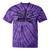 Retro Pager Squad Minimalist Monochrome Cartoon Nostalgia Tie-Dye T-Shirts Purple Tie-Dye