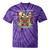 Retro Tech Stack 80s 90s Nostalgia Analog Devices Tie-Dye T-Shirts Purple Tie-Dye