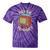 Retro TV Never Forget Nostalgia Vintage Tie-Dye T-Shirts Purple Tie-Dye