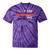 Retro VHS Tape Graphics 80s 90s Nostalgia Costume Tie-Dye T-Shirts Purple Tie-Dye