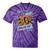Retro Vintage 70's Baby 80's Made Me Nostalgia Classic Tie-Dye T-Shirts Purple Tie-Dye