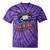 Rewind Good Times Retro VHS Tape Nostalgia 80s 90s Premium Tri-Blend Tie-Dye T-Shirts Purple Tie-Dye