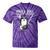 Rock & Roll Wizard Music Nostalgia Premium Tri-Blend Tie-Dye T-Shirts Purple Tie-Dye