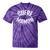 Sufre Mamon Nostalgia 80's Post Punk Premium Tri-Blend Tie-Dye T-Shirts Purple Tie-Dye