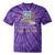 I Survived The Dial-Up Era Retro 90s Nostalgia Premium Tri-Blend Tie-Dye T-Shirts Purple Tie-Dye