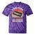 Tracking Adjustments Required Nostalgia VHS Retro Tape Tie-Dye T-Shirts Purple Tie-Dye
