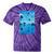 Trippy Weirdcore Frutiger Aero Surreal Eyeballs Y2K Tie-Dye T-Shirts Purple Tie-Dye