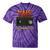 VHS Tape Nostalgia Old School Technology Humor Premium Tie-Dye T-Shirts Purple Tie-Dye