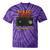 VHS Tape Nostalgia Old School Technology Humor Tie-Dye T-Shirts Purple Tie-Dye