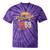 Vintage 1969 Retro Era Badge For Nostalgia Fans Tie-Dye T-Shirts Purple Tie-Dye