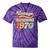 Vintage 1970 Birthday Retro Style 70's Born Nostalgia Outfit Premium Tri-Blend Tie-Dye T-Shirts Purple Tie-Dye