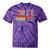 Vintage 1970 Birthday Retro Style 70's Born Nostalgia Party Premium Tri-Blend Tie-Dye T-Shirts Purple Tie-Dye