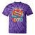 Vintage 1970 Retro Cassette Tape 70s Born Nostalgia Birthday Tie-Dye T-Shirts Purple Tie-Dye