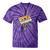 Vintage Cassette Tape And Pencil Nostalgia Party 70s 80s 90s Tie-Dye T-Shirts Purple Tie-Dye
