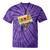 Vintage Pencil Rewind Cassette Tape Nostalgia Party 80s 90s Premium Tie-Dye T-Shirts Purple Tie-Dye