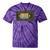Vintage VHS Tape Humor Retro Nostalgia Graphic Tie-Dye T-Shirts Purple Tie-Dye