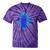 Yk2 Grunge Earthy Blue Cat With Stars Tomboy 90s Nostalgia Premium Tri-Blend Tie-Dye T-Shirts Purple Tie-Dye