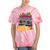 1980s 80s Reunion Nostalgia Memories Music School Grew Up Premium Tri-Blend Tie-Dye T-Shirts Coral Tie-Dye