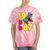 1987 Retro Raised In The 80s Old School Nostalgia Vibes Tie-Dye T-Shirts Coral Tie-Dye
