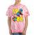 1988 Retro Raised In The 80s Old School Nostalgia Vibes Tie-Dye T-Shirts Coral Tie-Dye