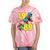 1989 Retro Raised In The 80s Old School Nostalgia Vibes Tie-Dye T-Shirts Coral Tie-Dye
