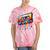 80s 90s Retro Party Costume Nostalgia Cassette Tie-Dye T-Shirts Coral Tie-Dye